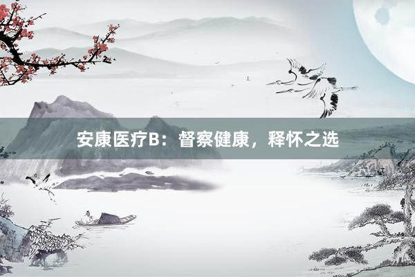 安康医疗B：督察健康，释怀之选